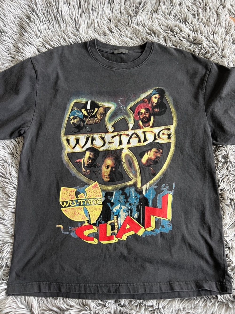 Wu-Tang Clan Black Graphic Short Sleeve Tee